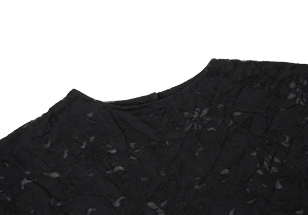 Yohji Yamamoto FEMME Wrinkle Lace T Shirt K-73087_004