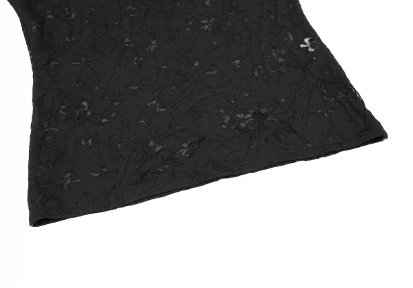 Yohji Yamamoto FEMME Wrinkle Lace T Shirt K-73087_006