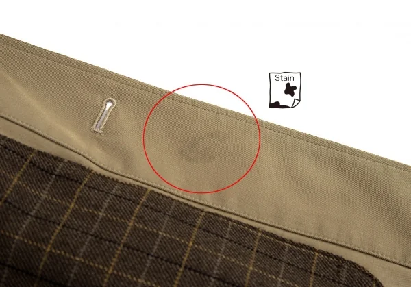 ワイズフォーメンY’s for men 赤ラベル 裏ウールパッチコットンジャケット カーキ2 K-73158_013