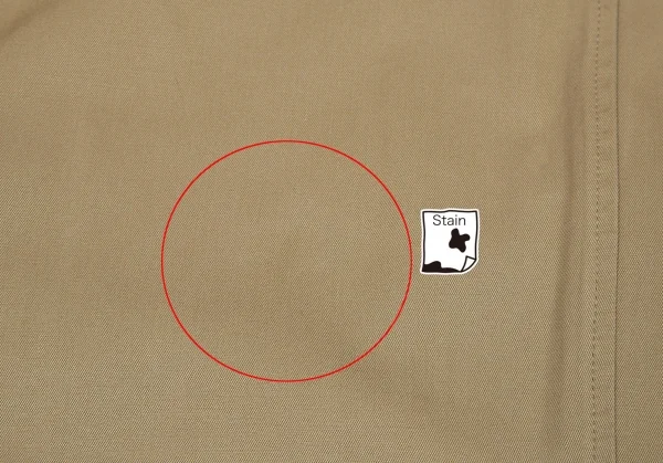 ワイズフォーメンY’s for men 赤ラベル 裏ウールパッチコットンジャケット カーキ2 K-73158_015