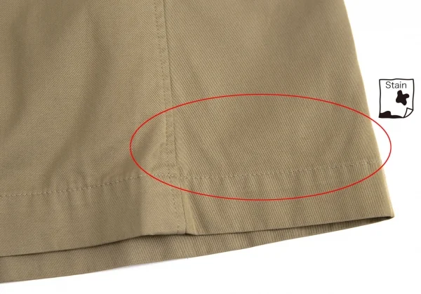 ワイズフォーメンY’s for men 赤ラベル 裏ウールパッチコットンジャケット カーキ2 K-73158_016