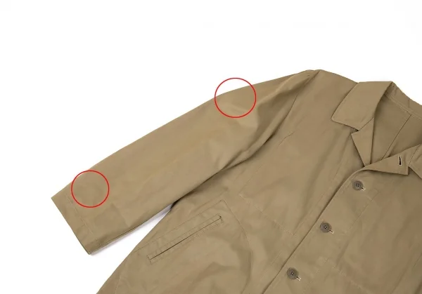 ワイズフォーメンY’s for men 赤ラベル 裏ウールパッチコットンジャケット カーキ2 K-73158_006