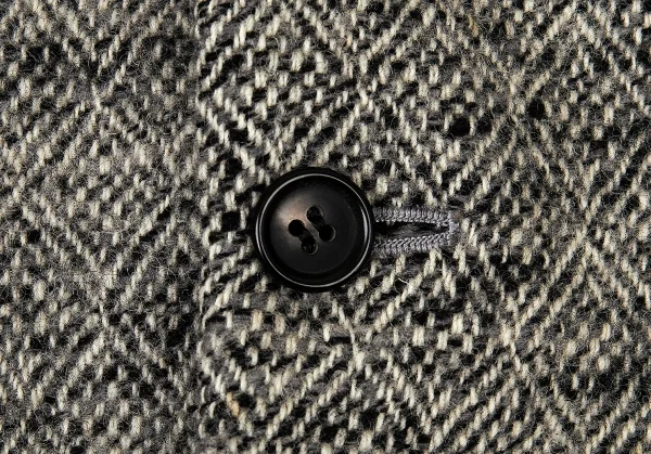 コムデギャルソン オムCOMME des GARCONS HOMME ツイードダイヤ柄3Bジャケット グレーM K-73218_005