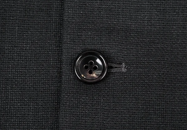 コムデギャルソン オムCOMME des GARCONS HOMME 粗織りリネンウール3Bジャケット チャコールグレーM K-73226_004