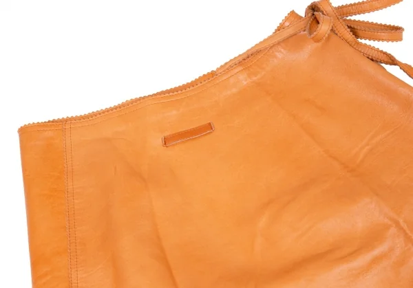 Jean-Paul GAULTIER FEMME Leather Wrap Skirt K-73441_014