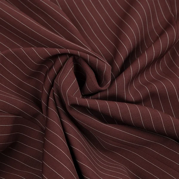 ジャンポールゴルチエ クラシックJean Paul GAULTIER CLASSIQUE ストライプダブルロングジャケット 茶50 K-73468_014