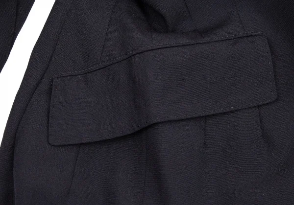 ジュンヤワタナベ コムデギャルソンJUNYA WATANABE COMME des GARCONS 1Bウールハンドステッチスリットスリーブジャケット 紺XS K-73502_009