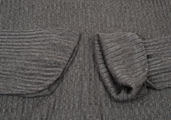 ラグネ キカス ヨウジヤマモトRAGNE KIKAS Yohji Yamamoto シルク混ハイネックレーヨンニット グレー2 K-73799_008