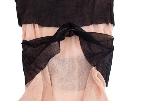 ジャンポールゴルチエJean Paul GAULTIER パワーネットベルト切替タンクトップ ピンク黒M位 K-74005_007