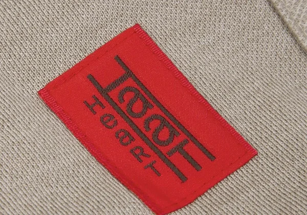 イッセイミヤケ ハートISSEY MIYAKE HaaT コットンナイロンショールカラーダブルジャケット ベージュ3 K-74044_017