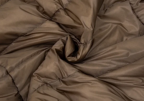 イッセイミヤケ ハートISSEY MIYAKE HaaT ナイロンショールカラーダウンジャケット サンドベージュ4 K-74045_014