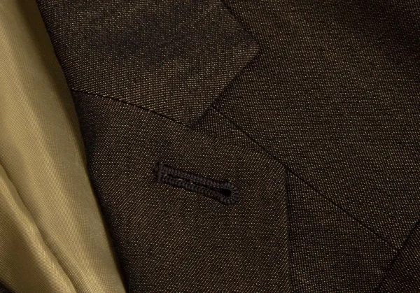 ジャンポールゴルチエ クラシックJean Paul GAULTIER CLASSIQUE スラントパッチポケット玉虫3Bジャケット 玉虫茶40 K-74052_004