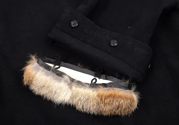 GAULTIER JEAN'S Faux Suede Rabbit Fur Tops K-74057_006