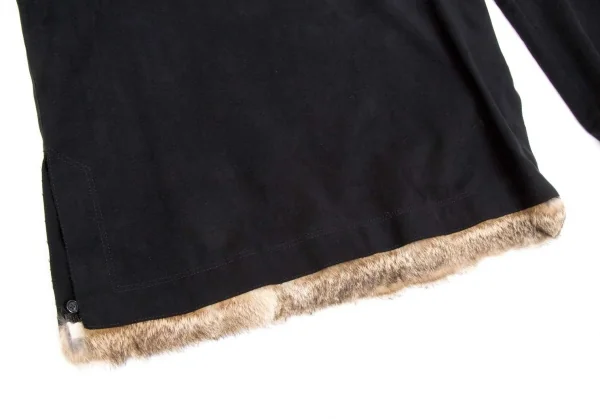 GAULTIER JEAN'S Faux Suede Rabbit Fur Tops K-74057_007