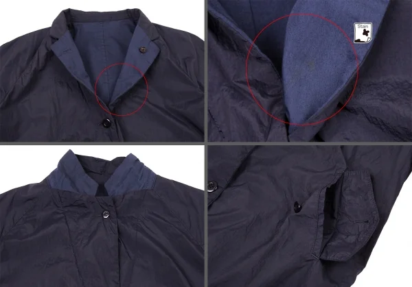 コムデギャルソン オムCOMME des GARCONS HOMME 製品染めリバーシブルジャケット 濃淡紺L K-74129_013