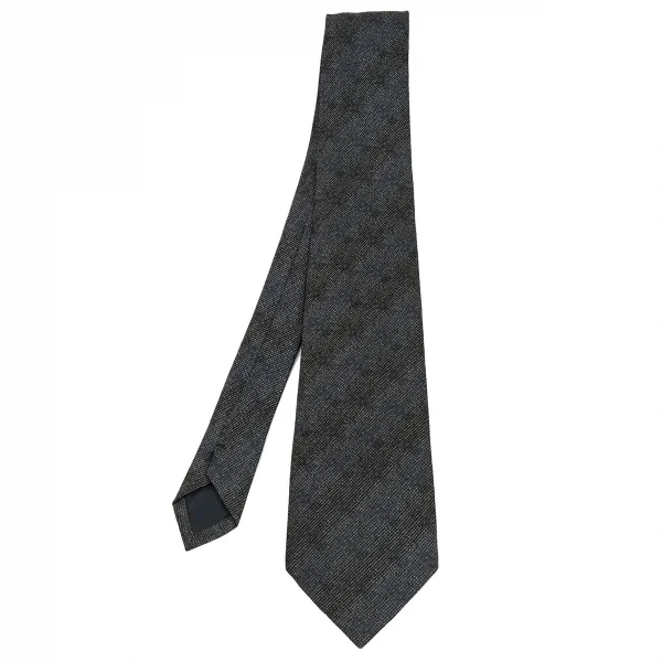 COMME des GARCONS HOMME Shadow Striped Tie Navy,Black  K-74171_001