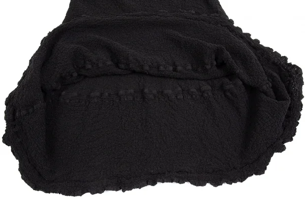 イッセイミヤケ ミーISSEY MIYAKE me カリフラワーチロリアンテープセットアップ 黒赤青M位 K-74261_016