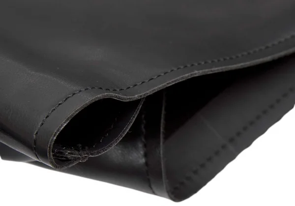 ジュンヤワタナベ コムデギャルソンJUNYA WATANABE COMME des GARCONS シンセティックレザー二次元カッティングショートパンツ 黒S K-74295_006