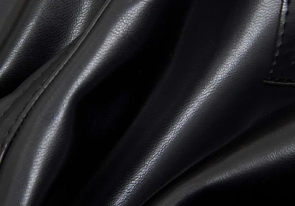 ジュンヤワタナベ コムデギャルソンJUNYA WATANABE COMME des GARCONS シンセティックレザー二次元カッティングショートパンツ 黒S K-74295_010