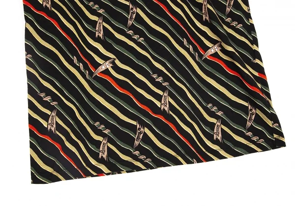 ロエベLOEWE×Paula's Ibiza  パウラズイビザプリントTシャツ 黒緑他S K-74322_005