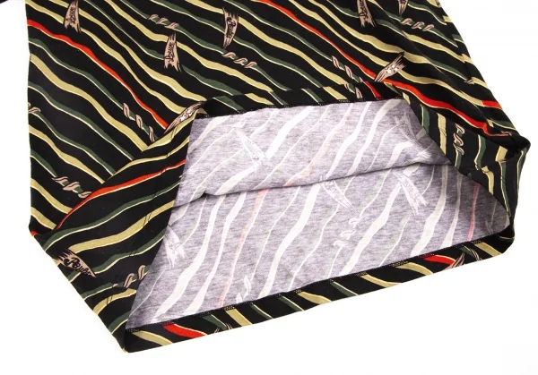 ロエベLOEWE×Paula's Ibiza  パウラズイビザプリントTシャツ 黒緑他S K-74322_006