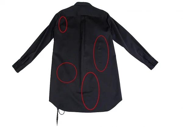 noir kei ninomiya COMME des GARCONS CuttingDesign Shirt K-74365_015