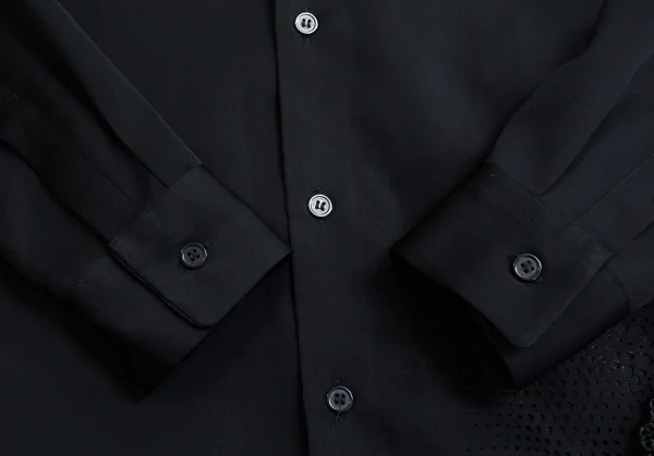 noir kei ninomiya COMME des GARCONS CuttingDesign Shirt K-74365_008