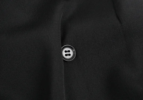 Yohji Yamamoto NOIR Silk Drape Vest K-74378_005