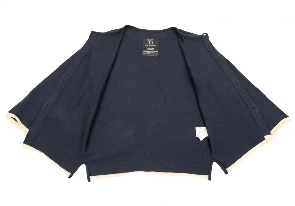 Y's Striped Cotton Cardigan K-74439_010