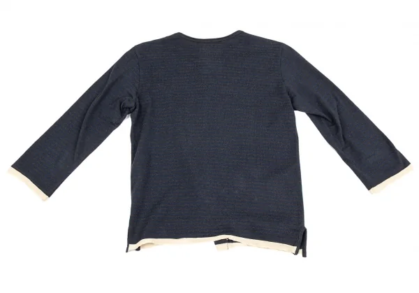 Y's Striped Cotton Cardigan K-74439_011