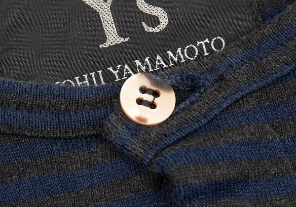 Y's Striped Cotton Cardigan K-74439_005