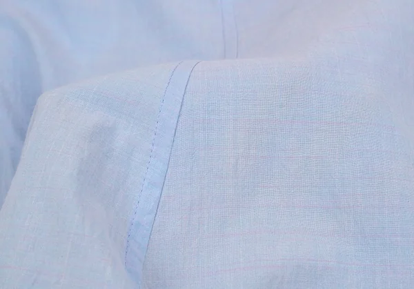 ワイズY's コットン七分袖シャツ ブルー3 K-74440_011