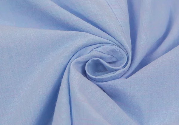 ワイズY's コットン七分袖シャツ ブルー3 K-74440_012