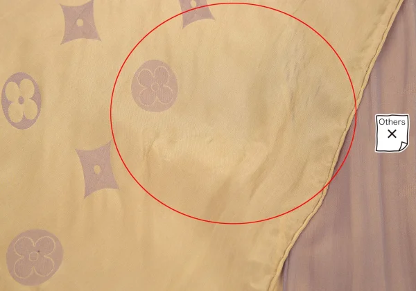 Louis Vuitton Acetate Silk Monogram Stole K-74516_004