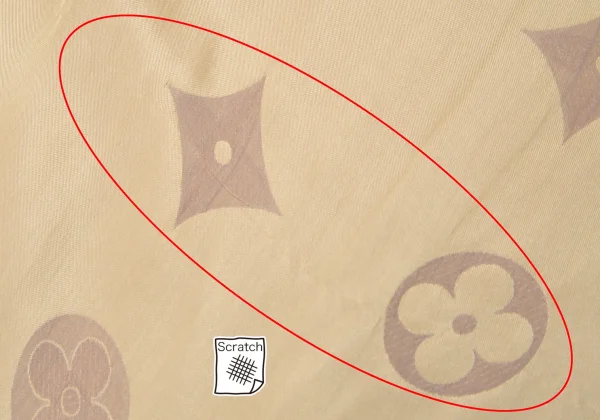 Louis Vuitton Acetate Silk Monogram Stole K-74516_006