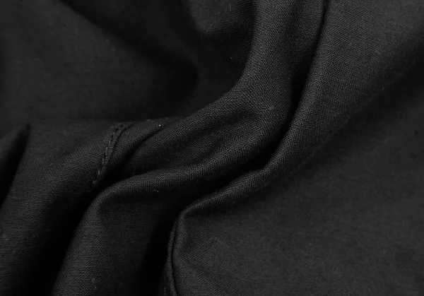 ブラックコムデギャルソンBLACK COMME des GARCONSコットン断ち切りラウンドヘムライダースジャケット 黒M K-74572_018