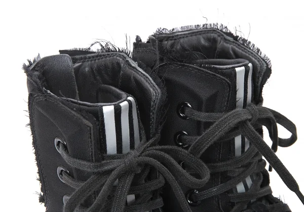 ヨウジヤマモト×アディダスYohji Yamamoto×adidas YY CAMPUS BOXING AQ5628 ハイカットスニーカー 黒24 K-74695_011
