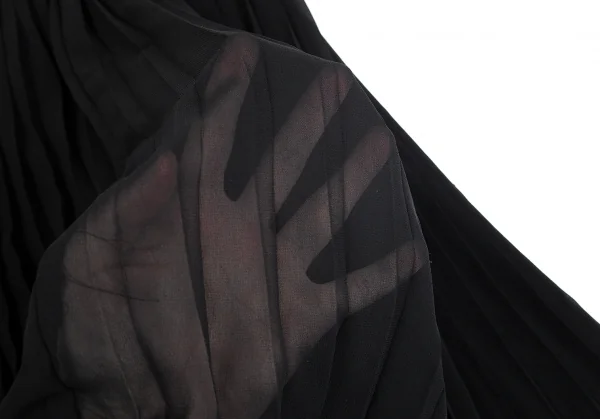 Y's PINK Chiffon Pleats Removable Skirt Pants K-74737_017