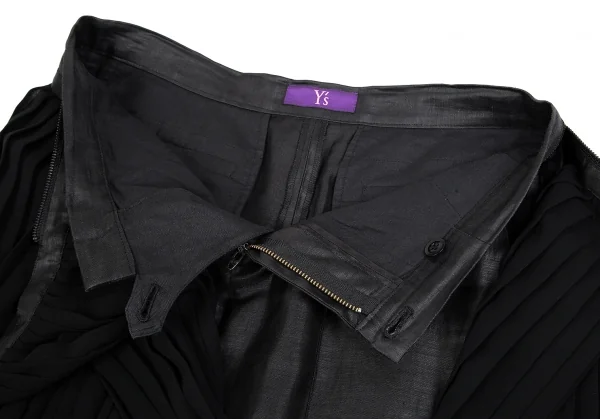 Y's PINK Chiffon Pleats Removable Skirt Pants K-74737_006