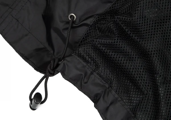 イッセイミヤケ ホワイトレーベルISSEY MIYAKE WHITE LABEL 裏メッシュパッカリングポリジップコート 黒2 K-74750_014