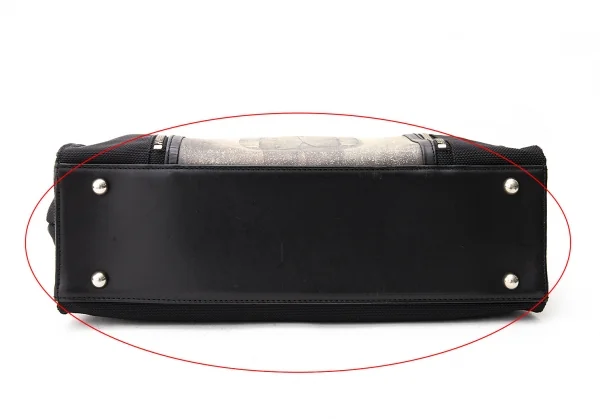 Jean-Paul GAULTIER Printed Mesh Switched Tote Bag K-74904_011