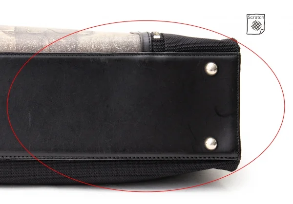 Jean-Paul GAULTIER Printed Mesh Switched Tote Bag K-74904_012