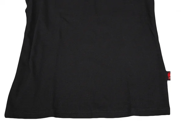 ジャンポールゴルチエジーンズJPG JEAN'S バックメッシュ切替ラグランカットソー 黒白40 K-74958_007