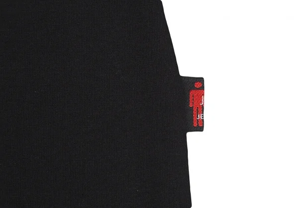 ジャンポールゴルチエジーンズJPG JEAN'S バックメッシュ切替ラグランカットソー 黒白40 K-74958_008