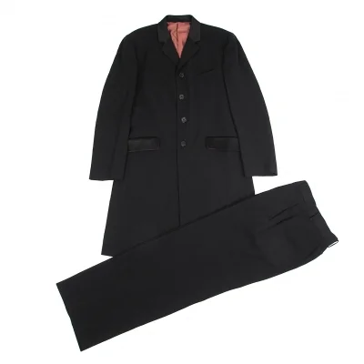 ジャンポールゴルチエ クラシックJean Paul GAULTIER CLASSIQUE トリアセテートポリロングセットアップ 黒