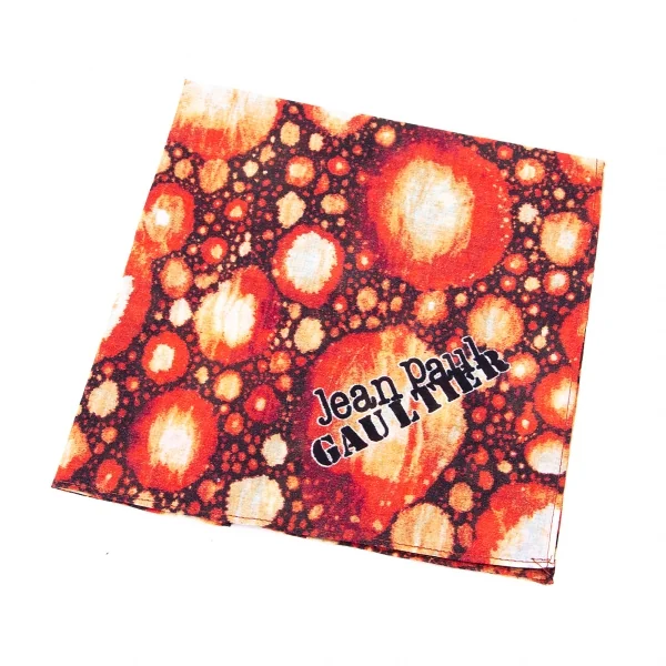 Jean-Paul GAULTIER Graphic Printed Handkerchief K-75013_002