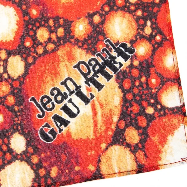 Jean-Paul GAULTIER Graphic Printed Handkerchief K-75013_007