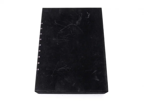 ジャンポールゴルチエJean Paul GAULTIER ベロアユーティリティボックス 黒 K-75037_005