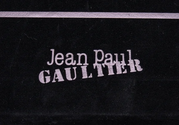 ジャンポールゴルチエJean Paul GAULTIER ベロアユーティリティボックス 黒 K-75037_007