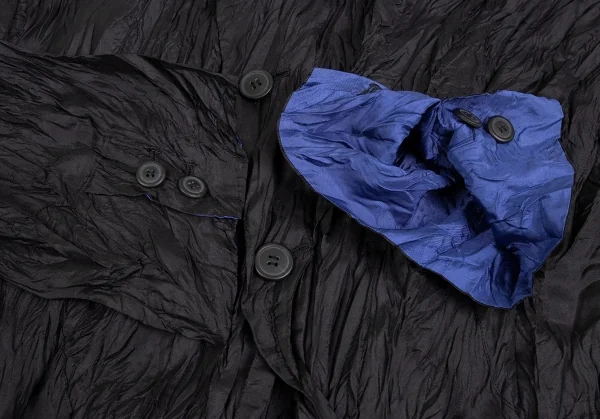 イッセイミヤケ メンISSEY MIYAKE MEN シワ加工リバーシブルポリ